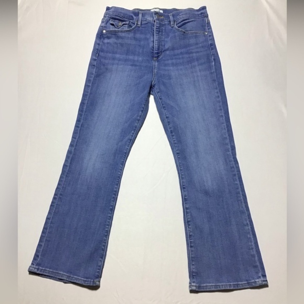 LOFT The Kick Crop Medium Wash Women's Jeans